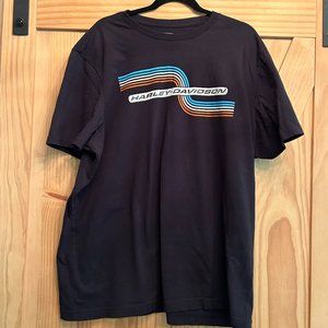 Harley-Davidson® Men's Retro Tank Stripe Slim Fit Short Sleeve Tee 2XL